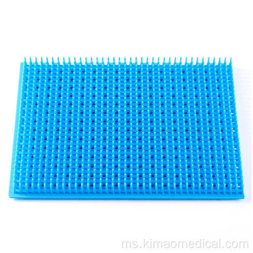 Perubatan silikon pad biru